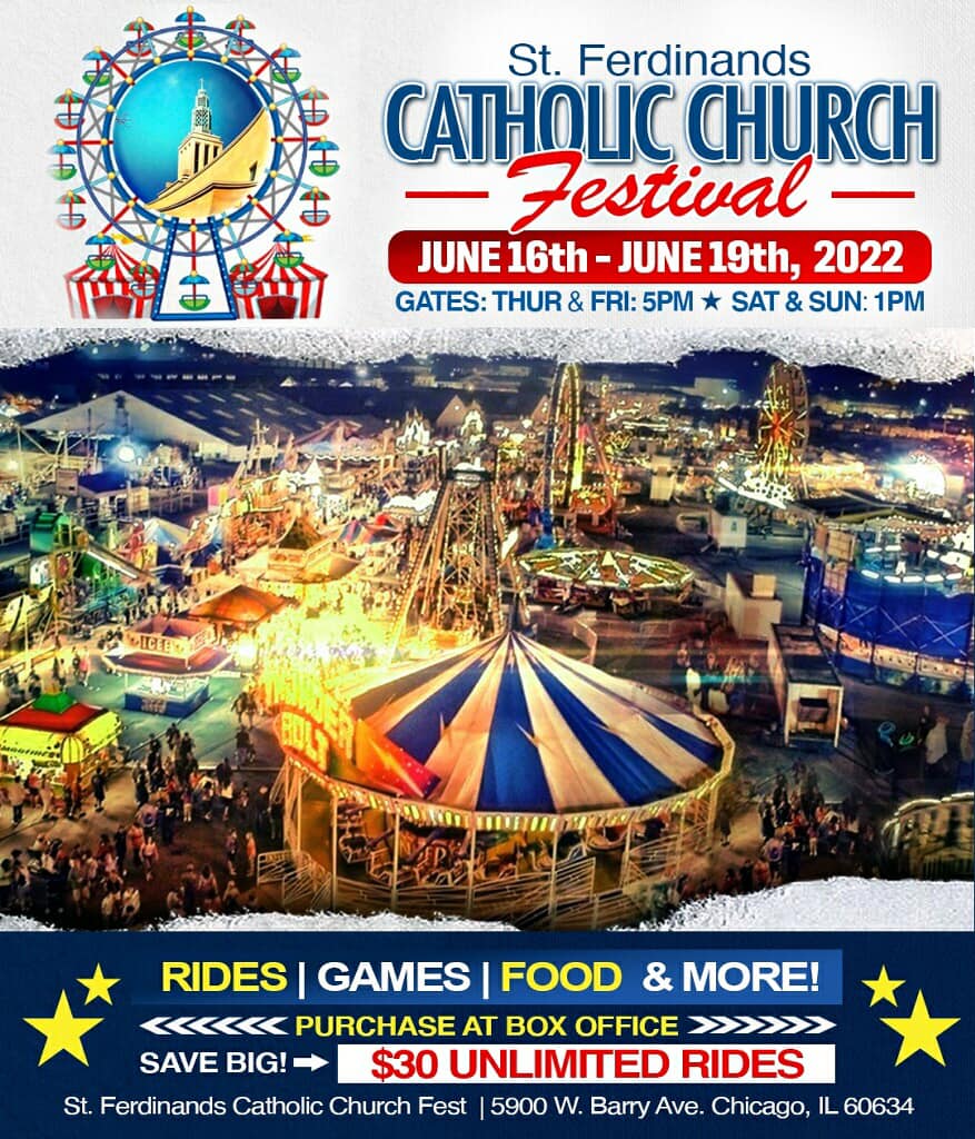 Summer Carnival June 1619 Saint Ferdinand Catholic School